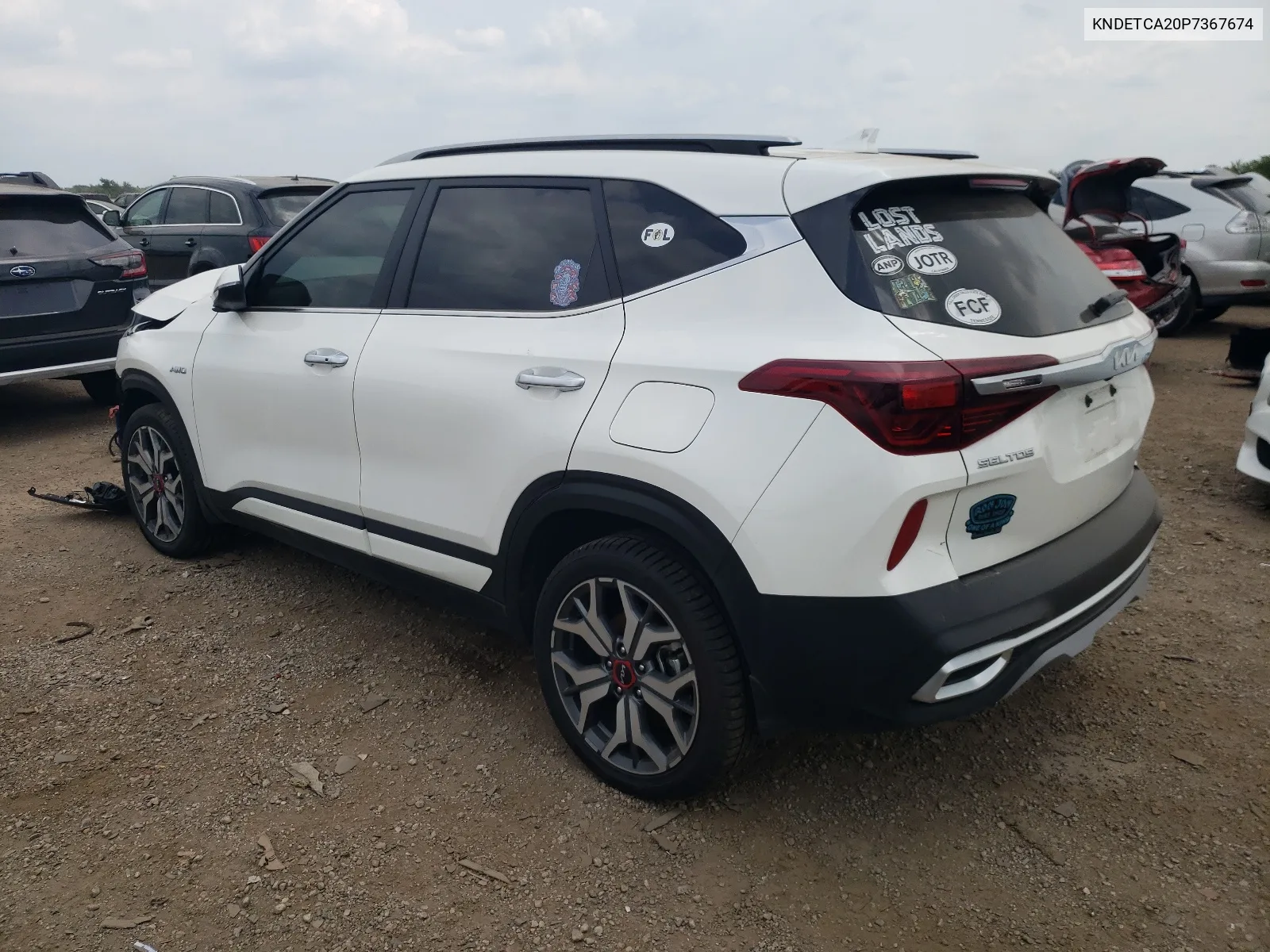 2023 Kia Seltos Sx VIN: KNDETCA20P7367674 Lot: 63228914