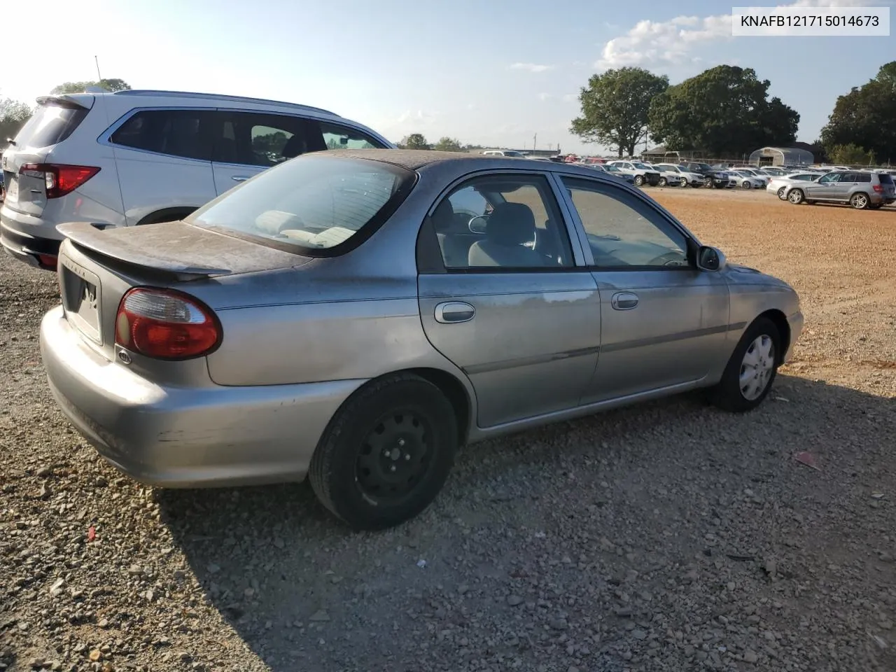 2001 Kia Sephia Base VIN: KNAFB121715014673 Lot: 71712174