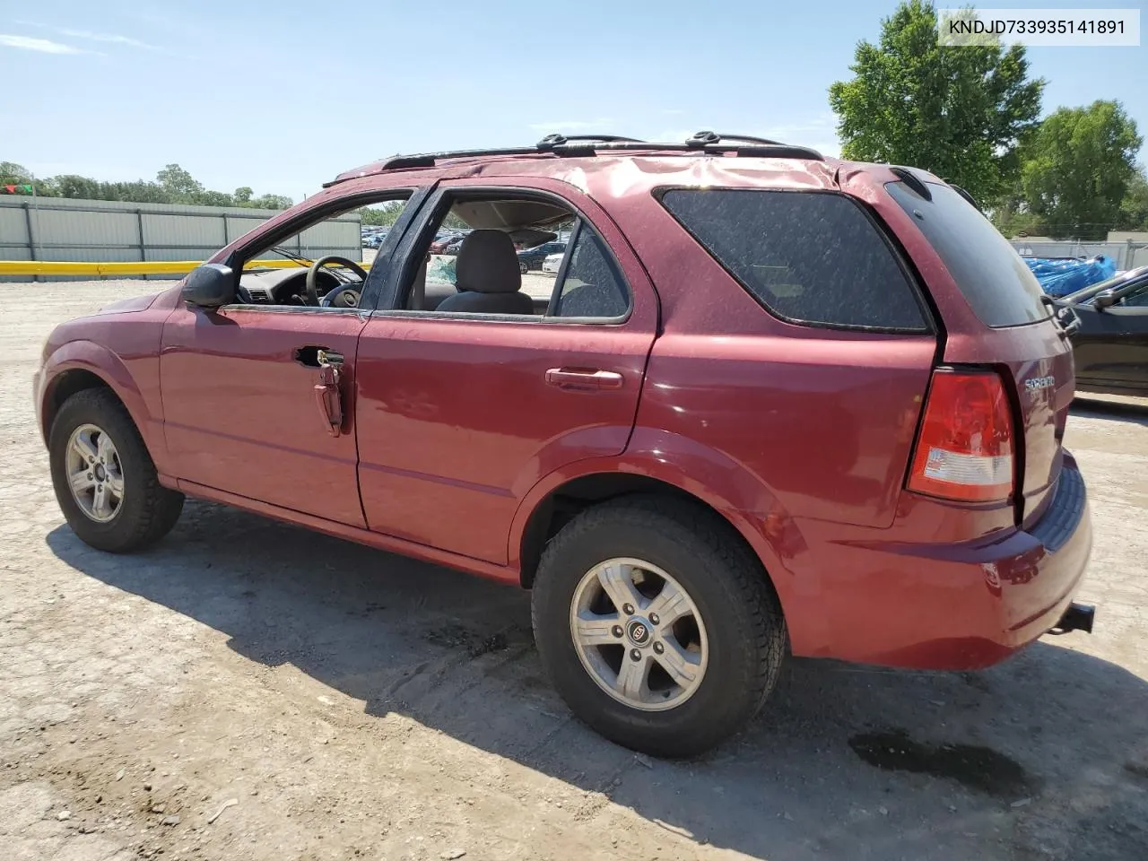 KNDJD733935141891 2003 Kia Sorento Ex