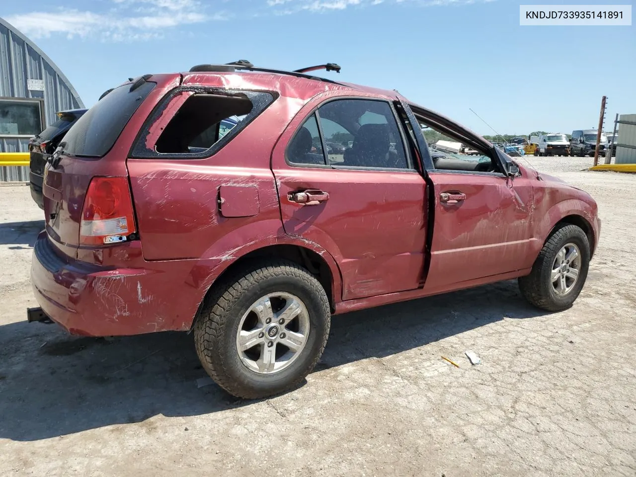 KNDJD733935141891 2003 Kia Sorento Ex