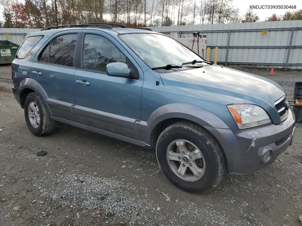 2003 Kia Sorento Ex VIN: KNDJC733935030468 Lot: 76571154