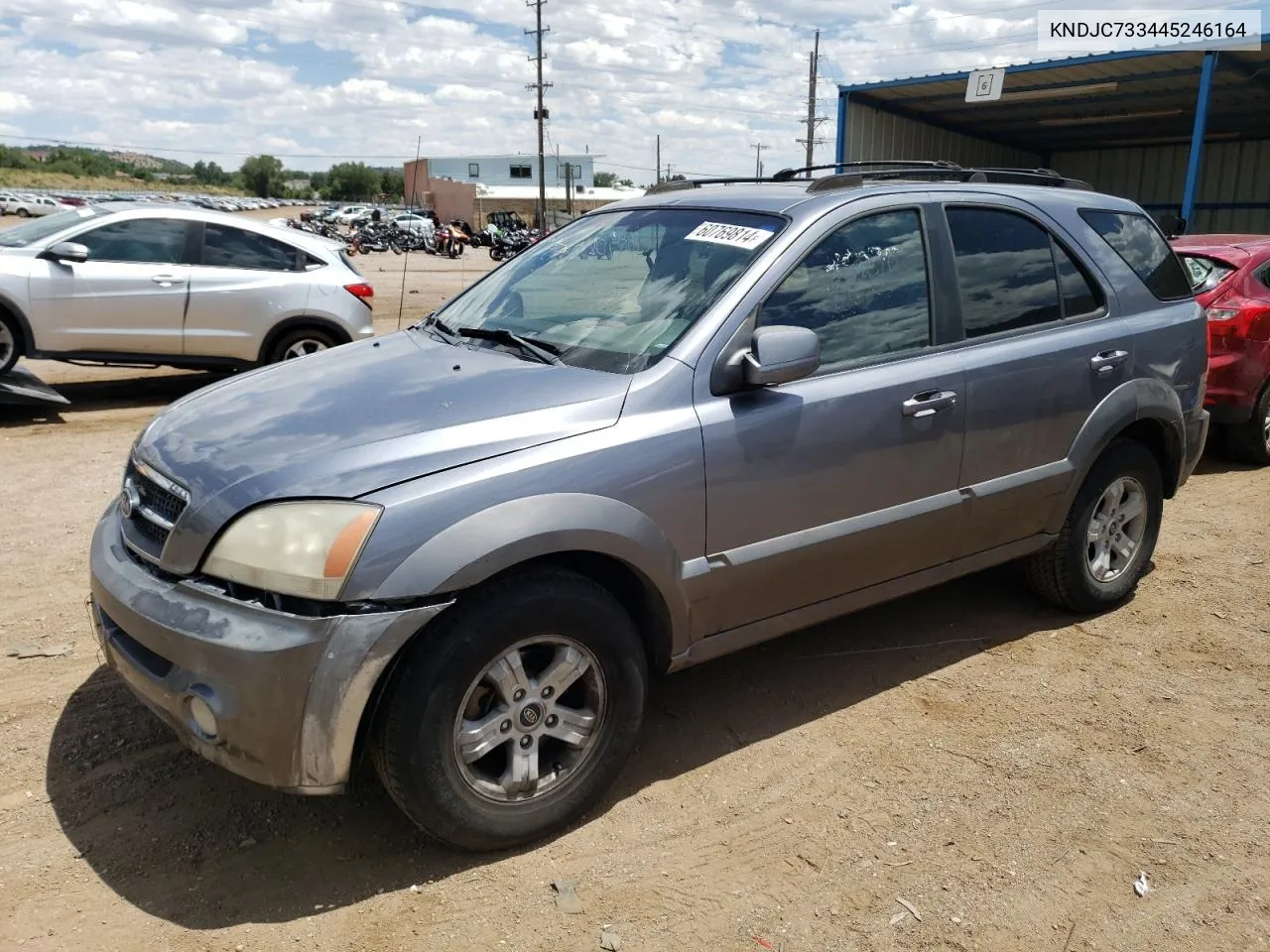 KNDJC733445246164 2004 Kia Sorento Ex