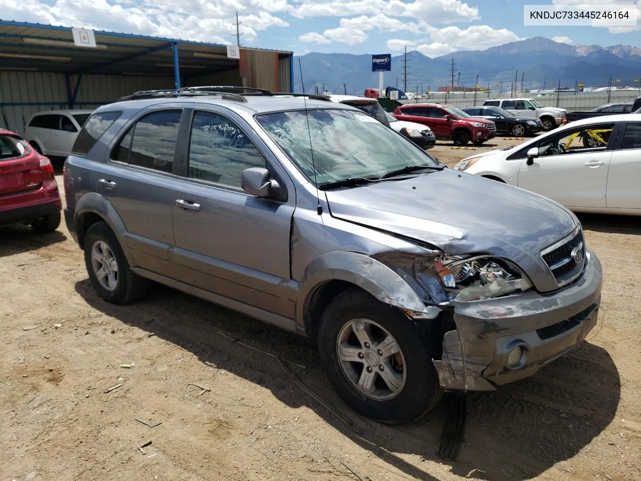 2004 Kia Sorento Ex VIN: KNDJC733445246164 Lot: 60769814