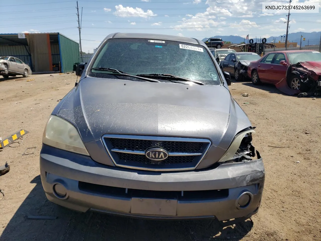 KNDJC733745263699 2004 Kia Sorento Ex