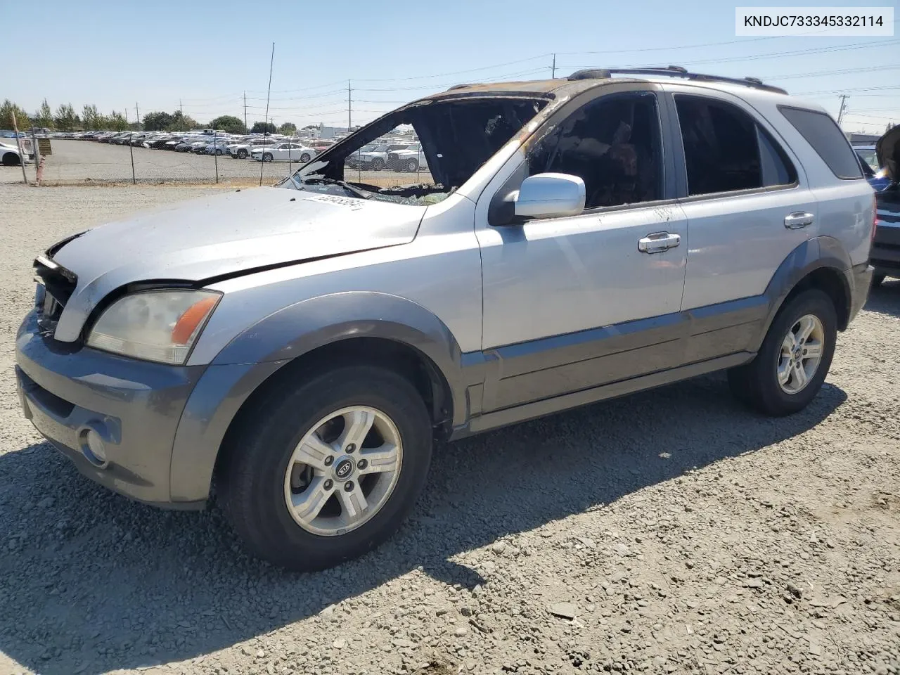 2004 Kia Sorento Ex VIN: KNDJC733345332114 Lot: 63048364