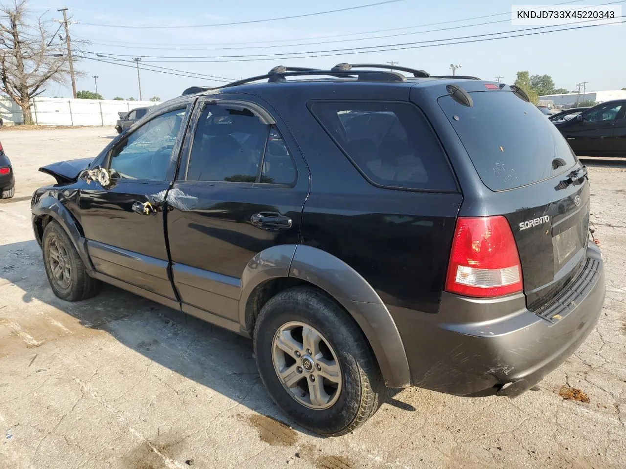 2004 Kia Sorento Ex VIN: KNDJD733X45220343 Lot: 69487844