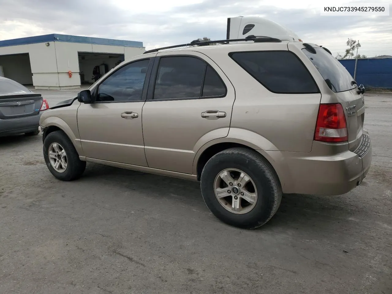 2004 Kia Sorento Ex VIN: KNDJC733945279550 Lot: 76705694