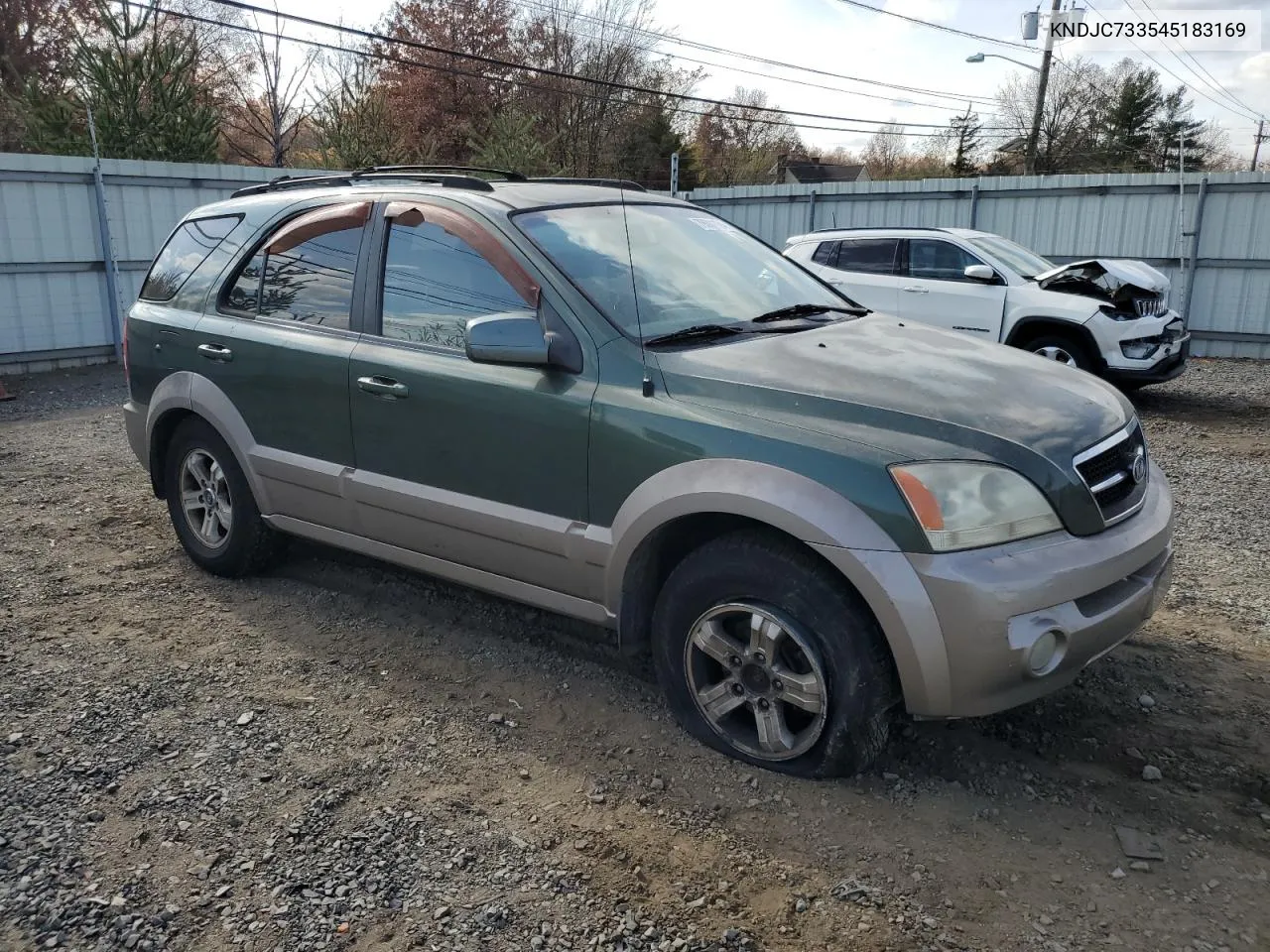 KNDJC733545183169 2004 Kia Sorento Ex