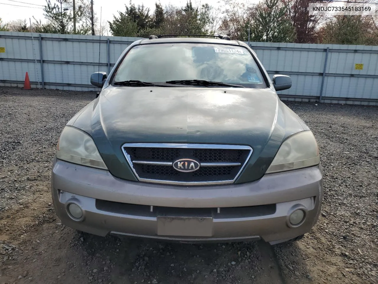 KNDJC733545183169 2004 Kia Sorento Ex