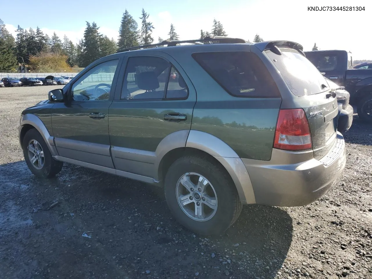 2004 Kia Sorento Ex VIN: KNDJC733445281304 Lot: 79113444