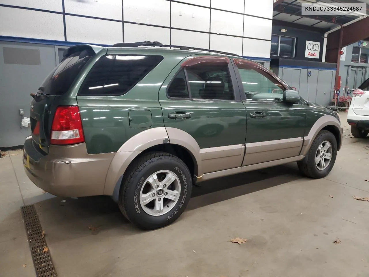 2004 Kia Sorento Ex VIN: KNDJC733345224687 Lot: 80346864