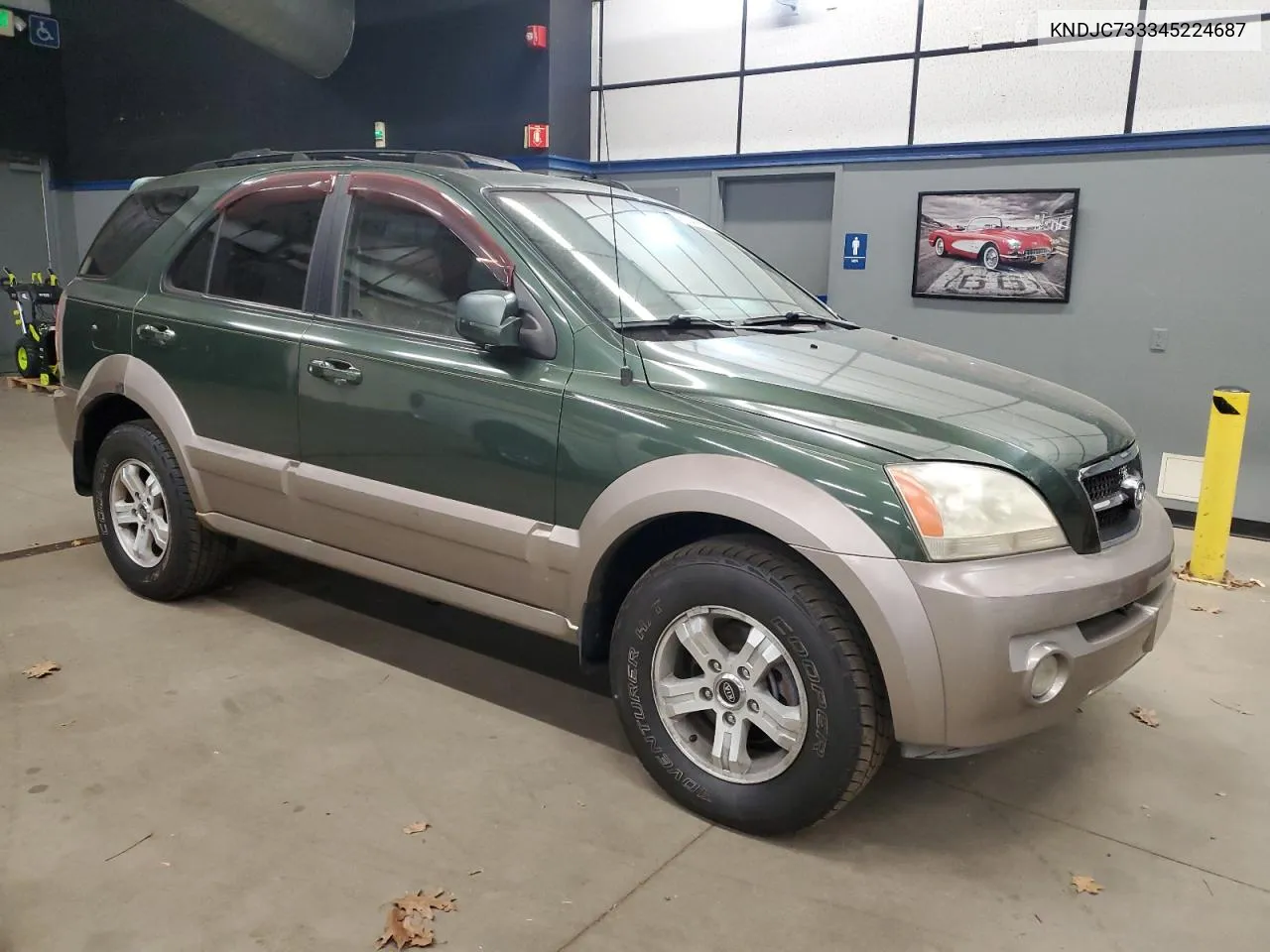 2004 Kia Sorento Ex VIN: KNDJC733345224687 Lot: 80346864