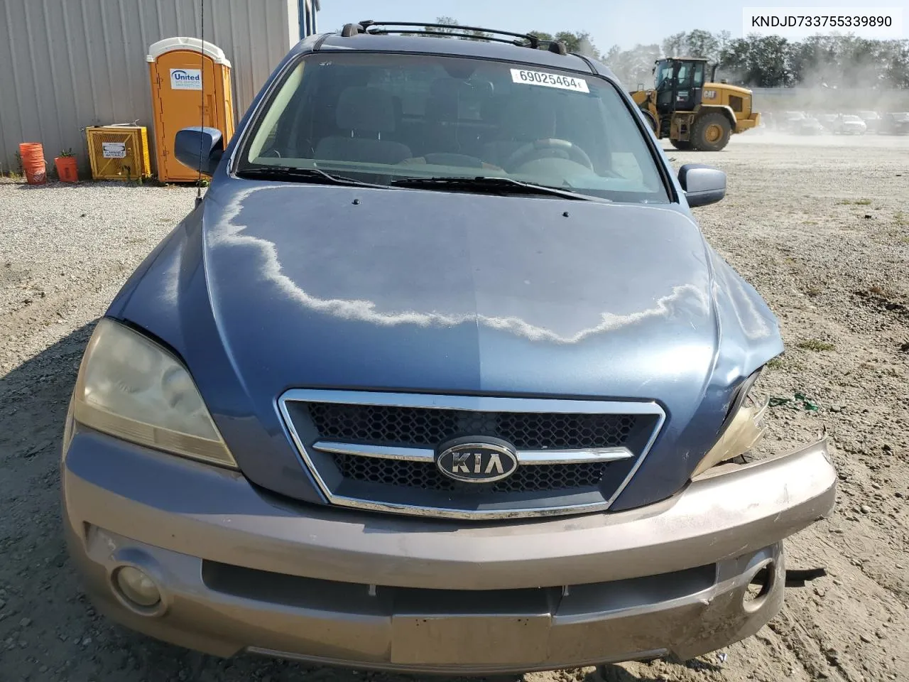 KNDJD733755339890 2005 Kia Sorento Ex