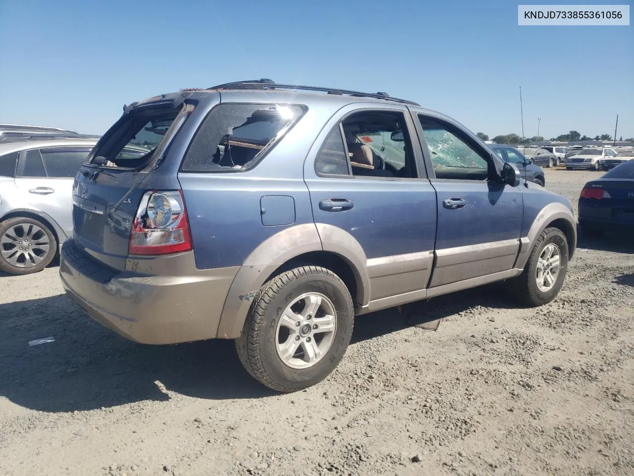 2005 Kia Sorento Ex VIN: KNDJD733855361056 Lot: 70784504