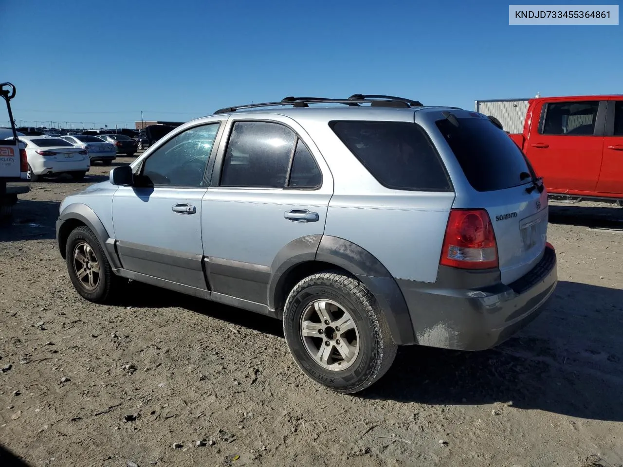 2005 Kia Sorento Ex VIN: KNDJD733455364861 Lot: 79945664