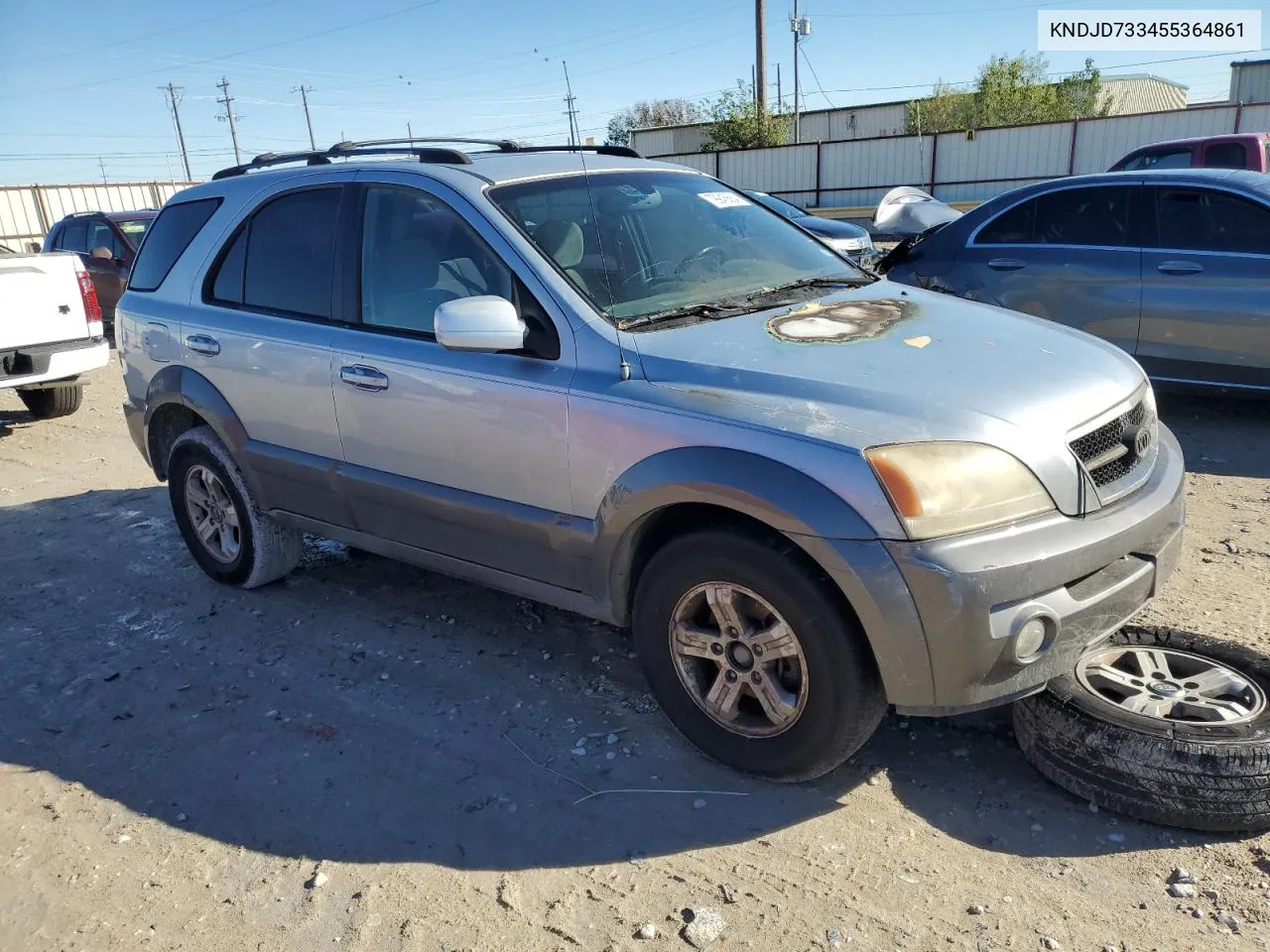 2005 Kia Sorento Ex VIN: KNDJD733455364861 Lot: 79945664