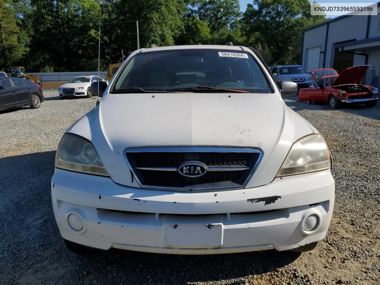 KNDJD733965593196 2006 Kia Sorento Ex