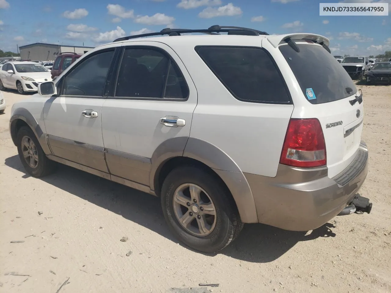 2006 Kia Sorento Ex VIN: KNDJD733365647950 Lot: 60439794