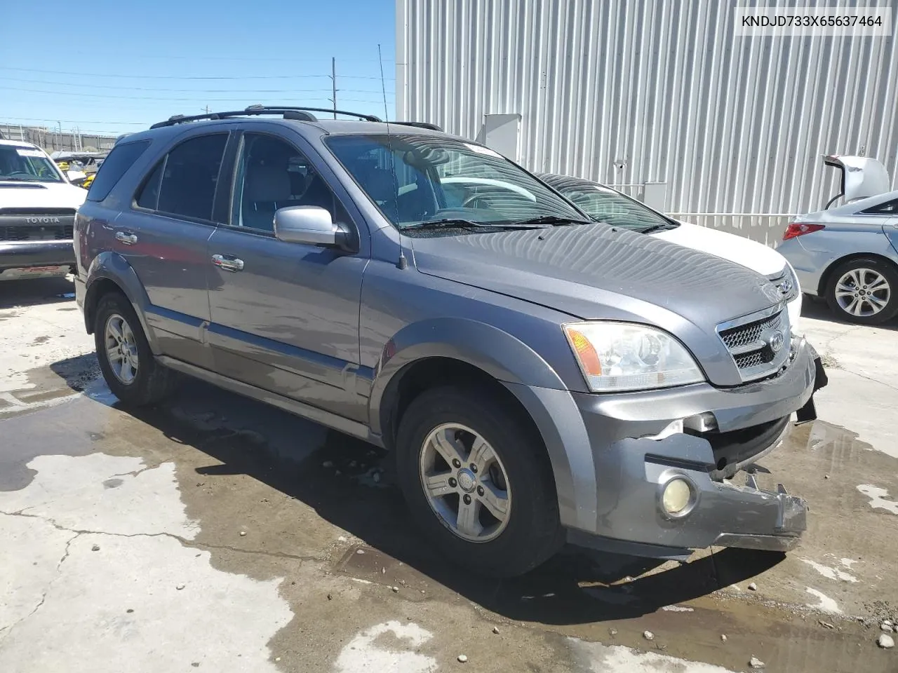 2006 Kia Sorento Ex VIN: KNDJD733X65637464 Lot: 64428524