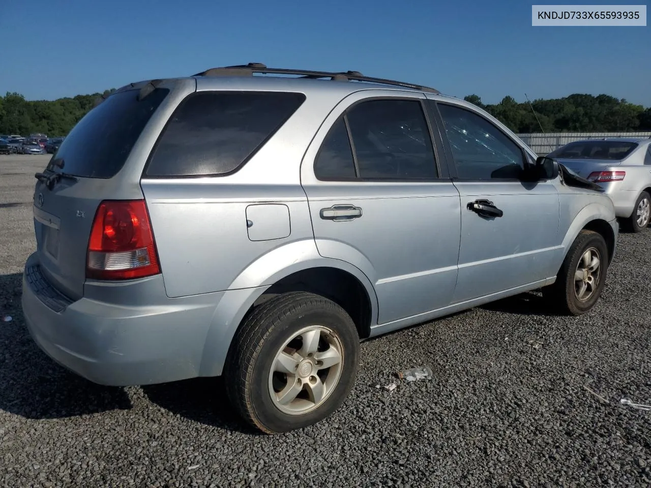 2006 Kia Sorento Ex VIN: KNDJD733X65593935 Lot: 65891794