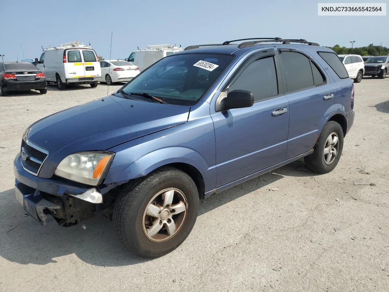 KNDJC733665542564 2006 Kia Sorento Ex