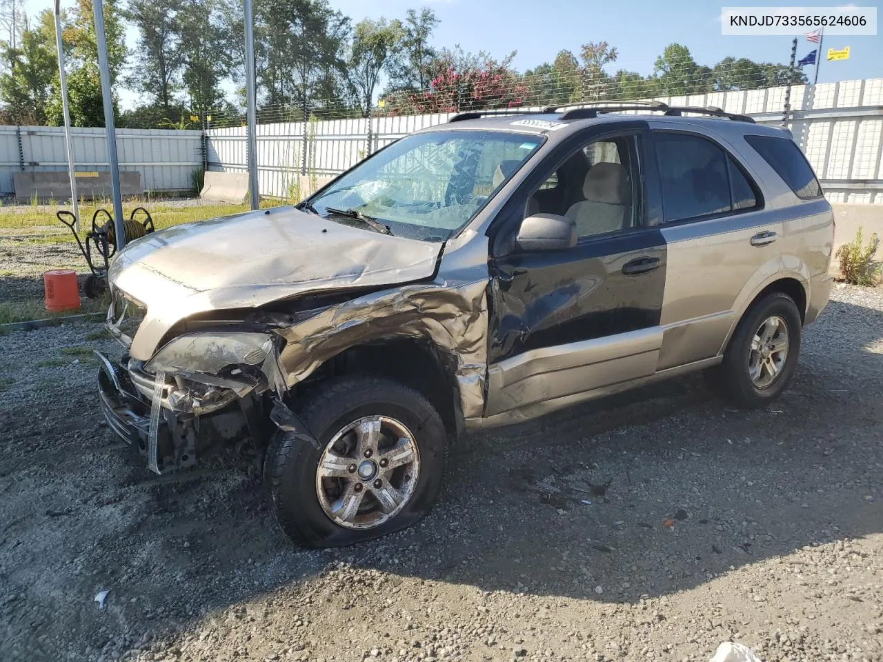 KNDJD733565624606 2006 Kia Sorento Ex