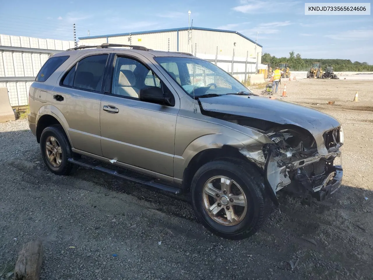 2006 Kia Sorento Ex VIN: KNDJD733565624606 Lot: 68582284