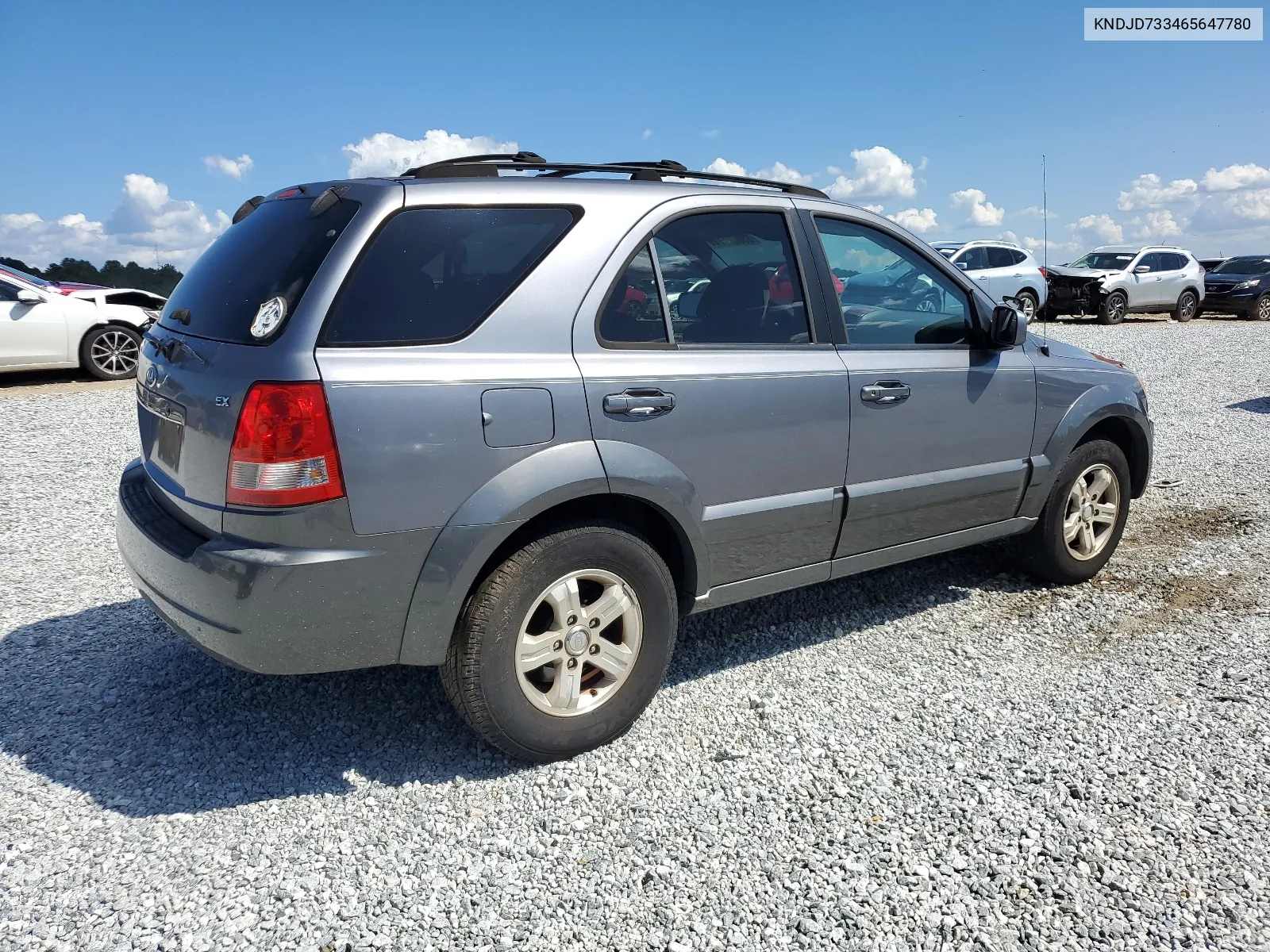 2006 Kia Sorento Ex VIN: KNDJD733465647780 Lot: 68889484