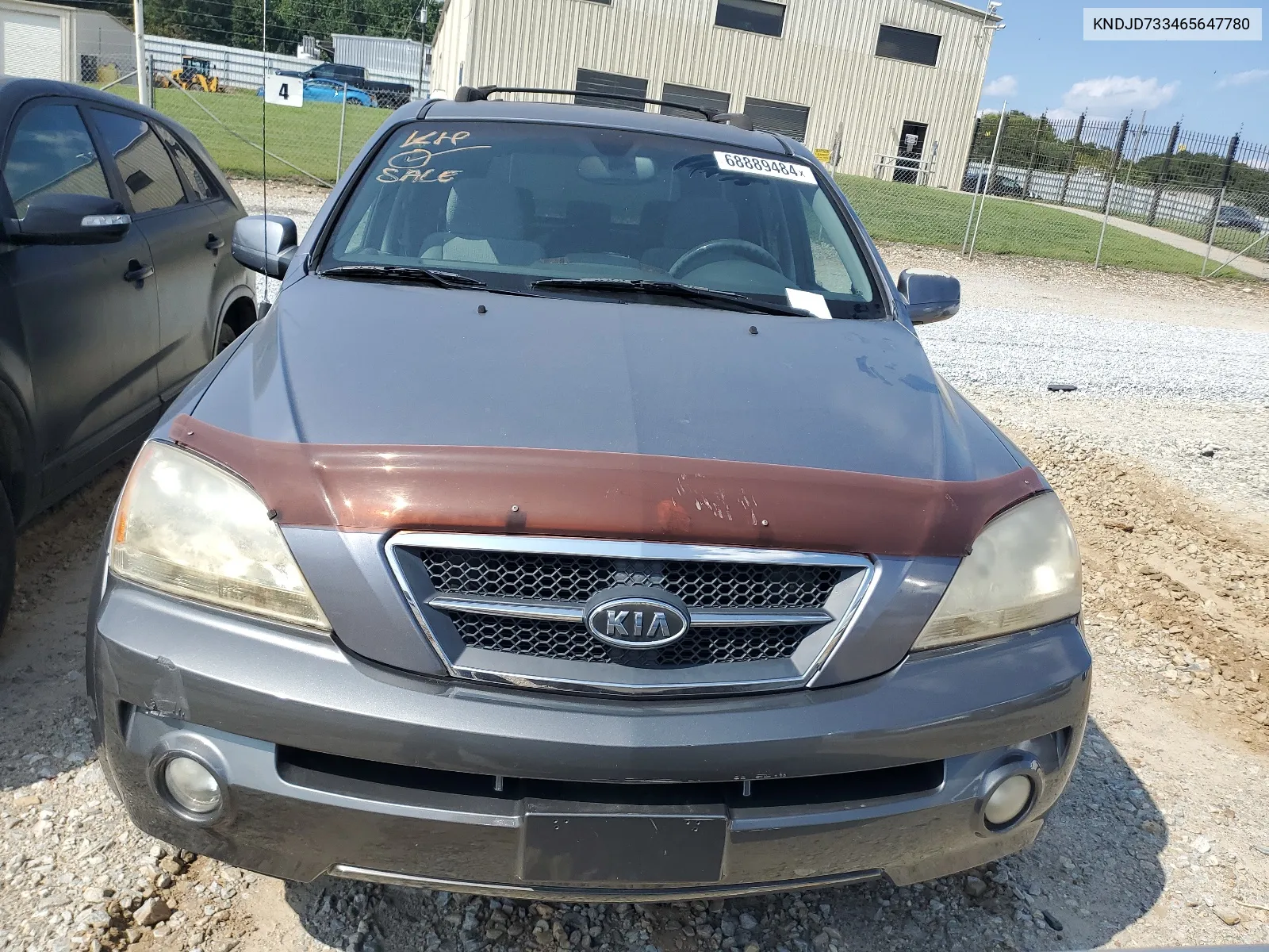 2006 Kia Sorento Ex VIN: KNDJD733465647780 Lot: 68889484