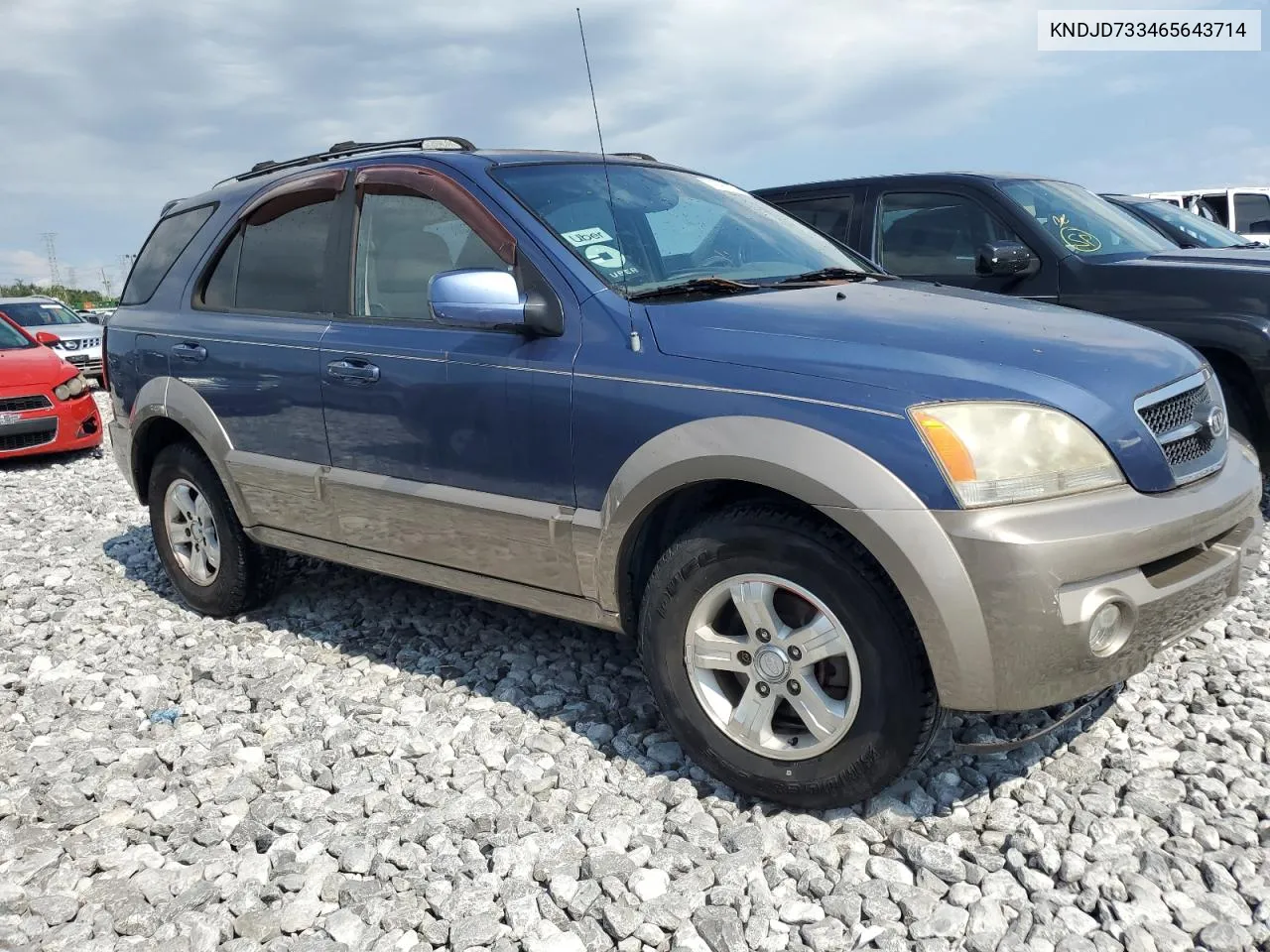 2006 Kia Sorento Ex VIN: KNDJD733465643714 Lot: 71593574