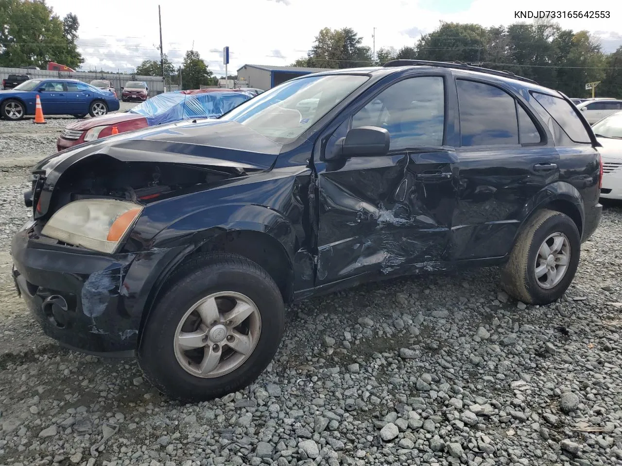 2006 Kia Sorento Ex VIN: KNDJD733165642553 Lot: 73957624