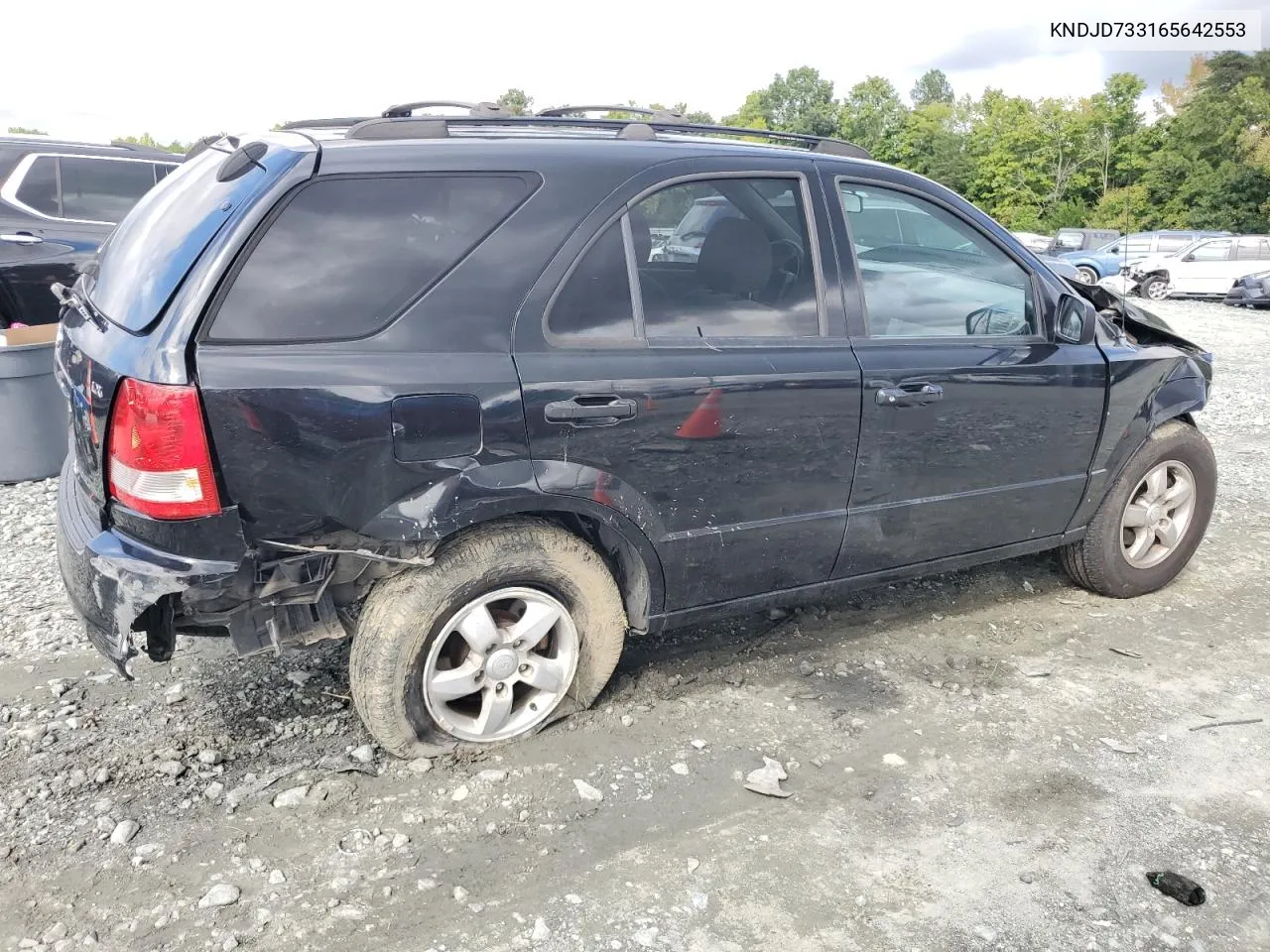 2006 Kia Sorento Ex VIN: KNDJD733165642553 Lot: 73957624