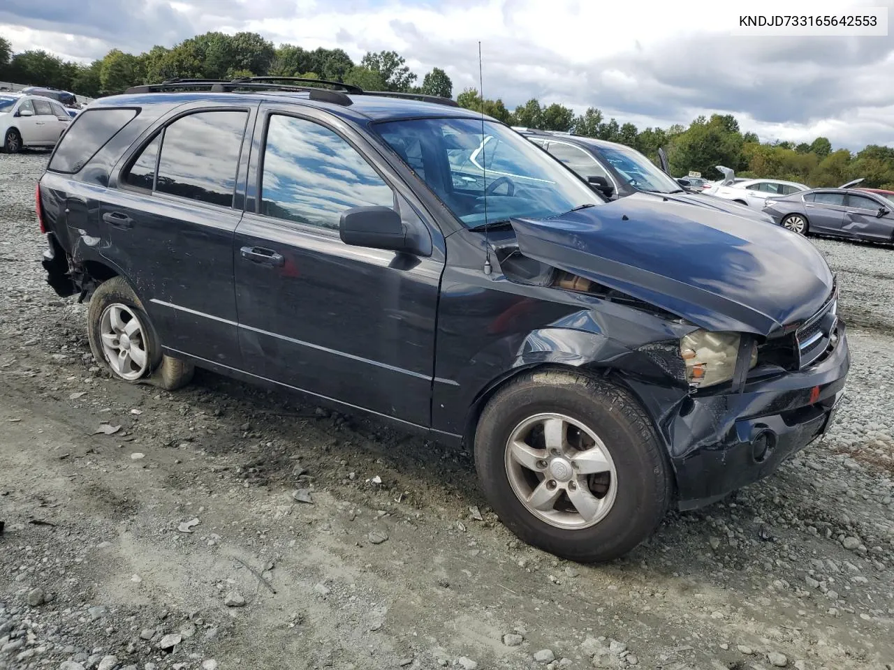 2006 Kia Sorento Ex VIN: KNDJD733165642553 Lot: 73957624