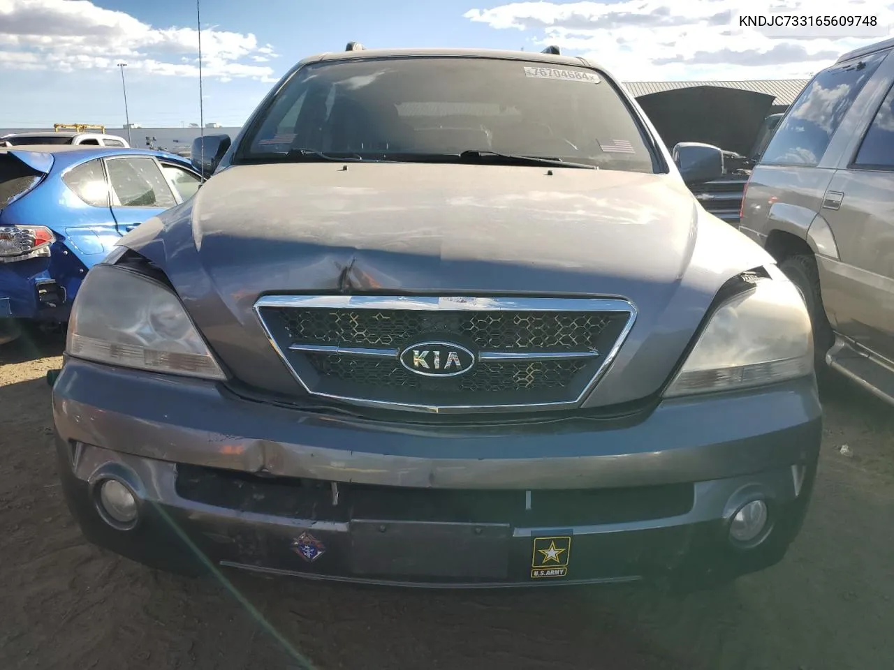 2006 Kia Sorento Ex VIN: KNDJC733165609748 Lot: 76704684