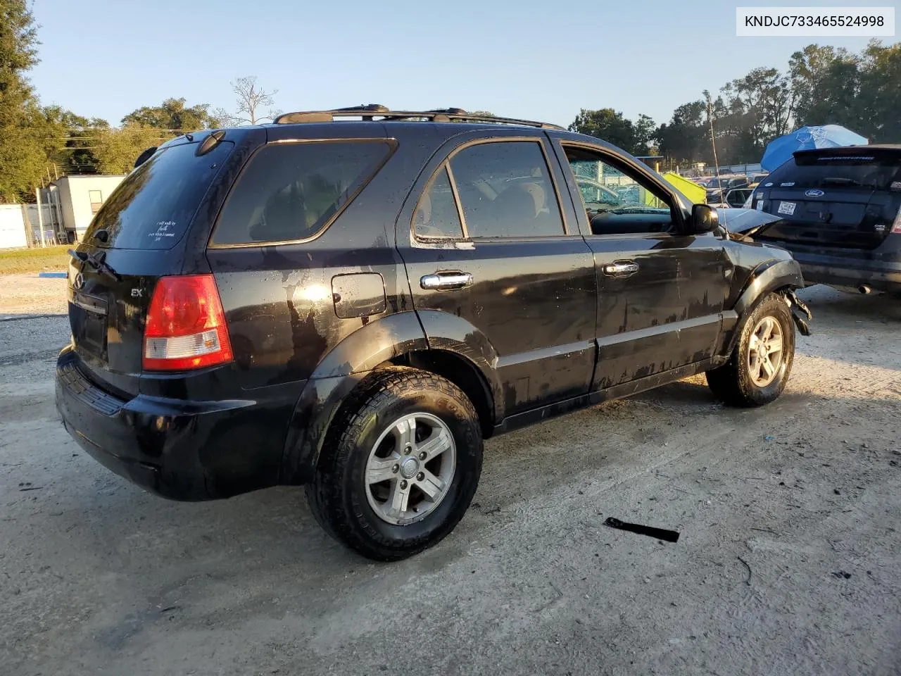 2006 Kia Sorento Ex VIN: KNDJC733465524998 Lot: 77480834