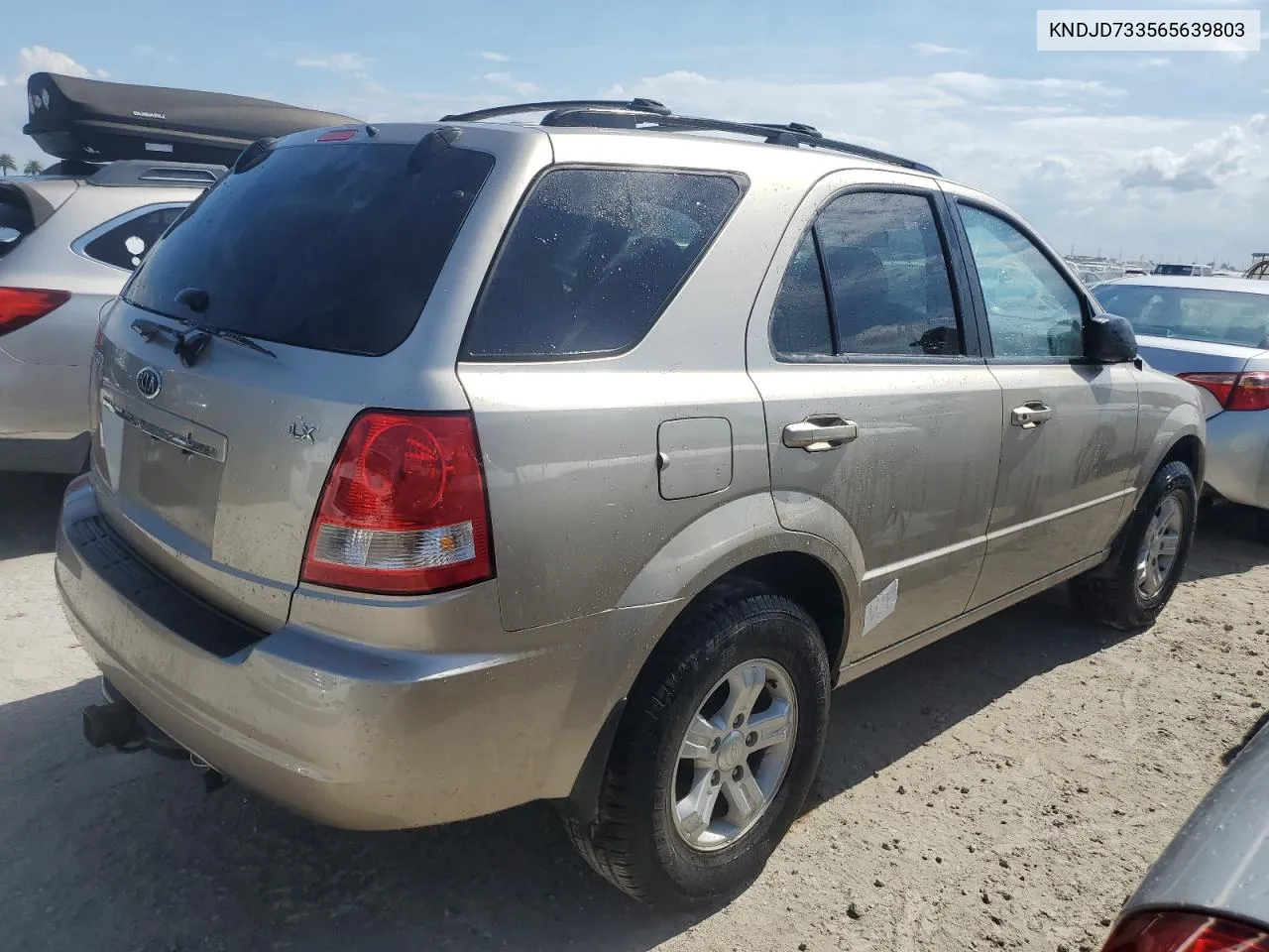 2006 Kia Sorento Ex VIN: KNDJD733565639803 Lot: 77905594