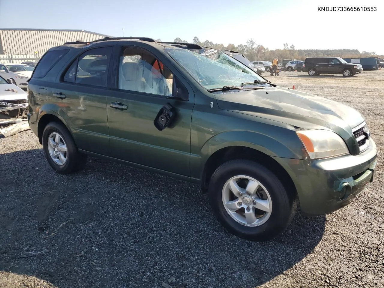 2006 Kia Sorento Ex VIN: KNDJD733665610553 Lot: 78306954