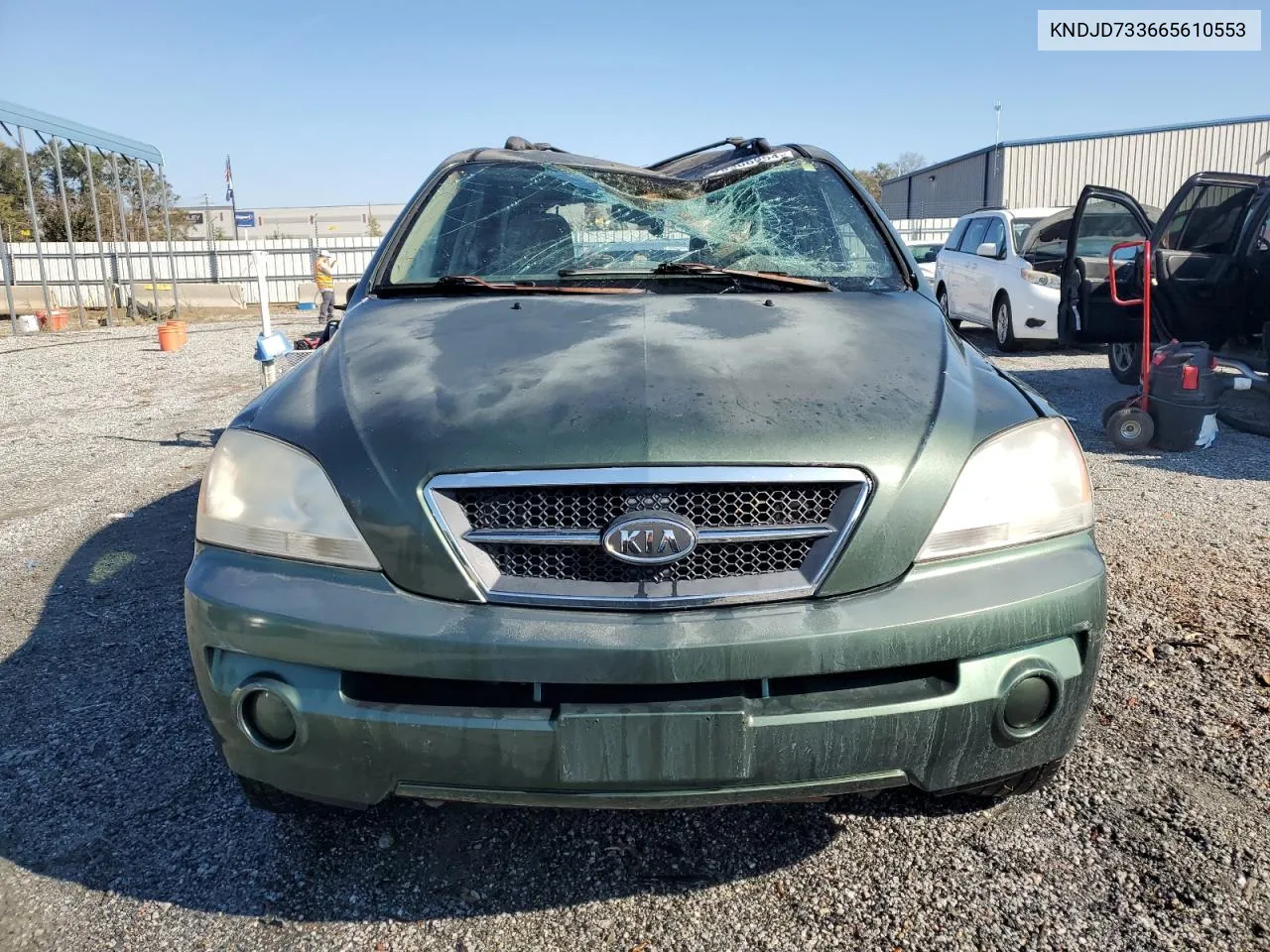 KNDJD733665610553 2006 Kia Sorento Ex