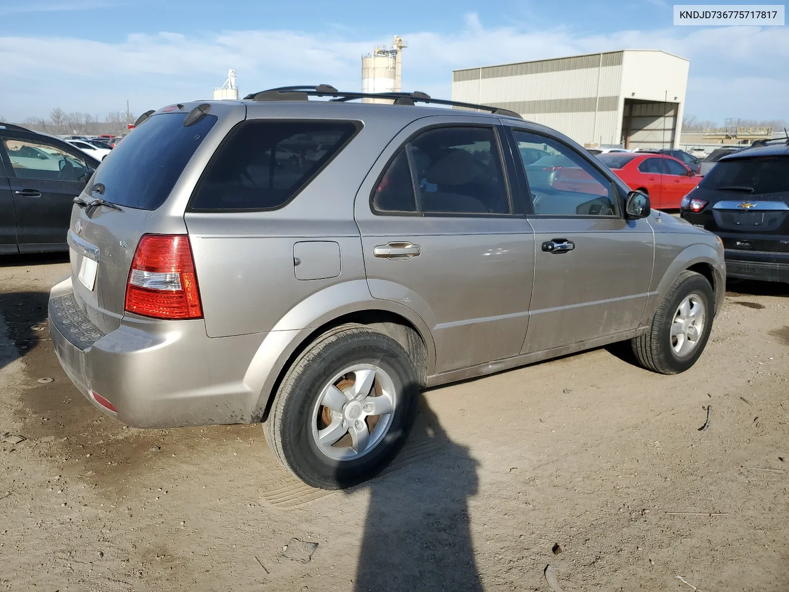 2007 Kia Sorento Ex VIN: KNDJD736775717817 Lot: 40976414