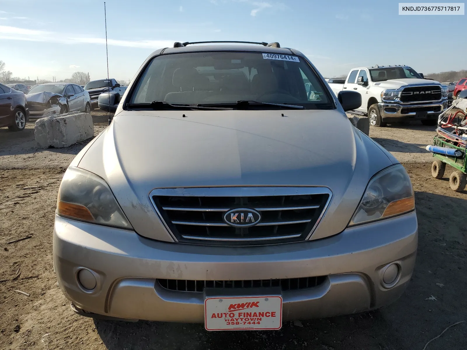 KNDJD736775717817 2007 Kia Sorento Ex