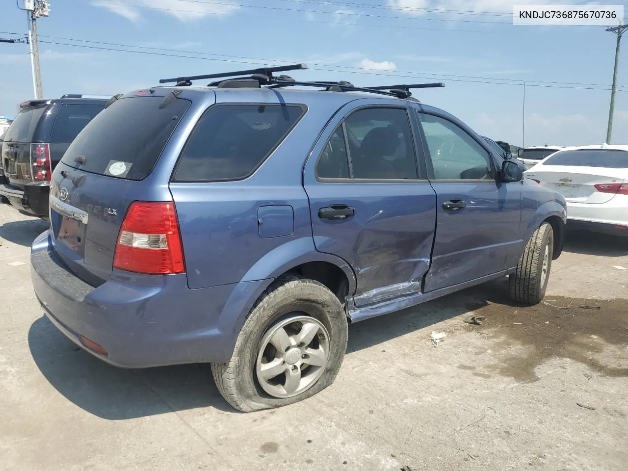 KNDJC736875670736 2007 Kia Sorento Ex