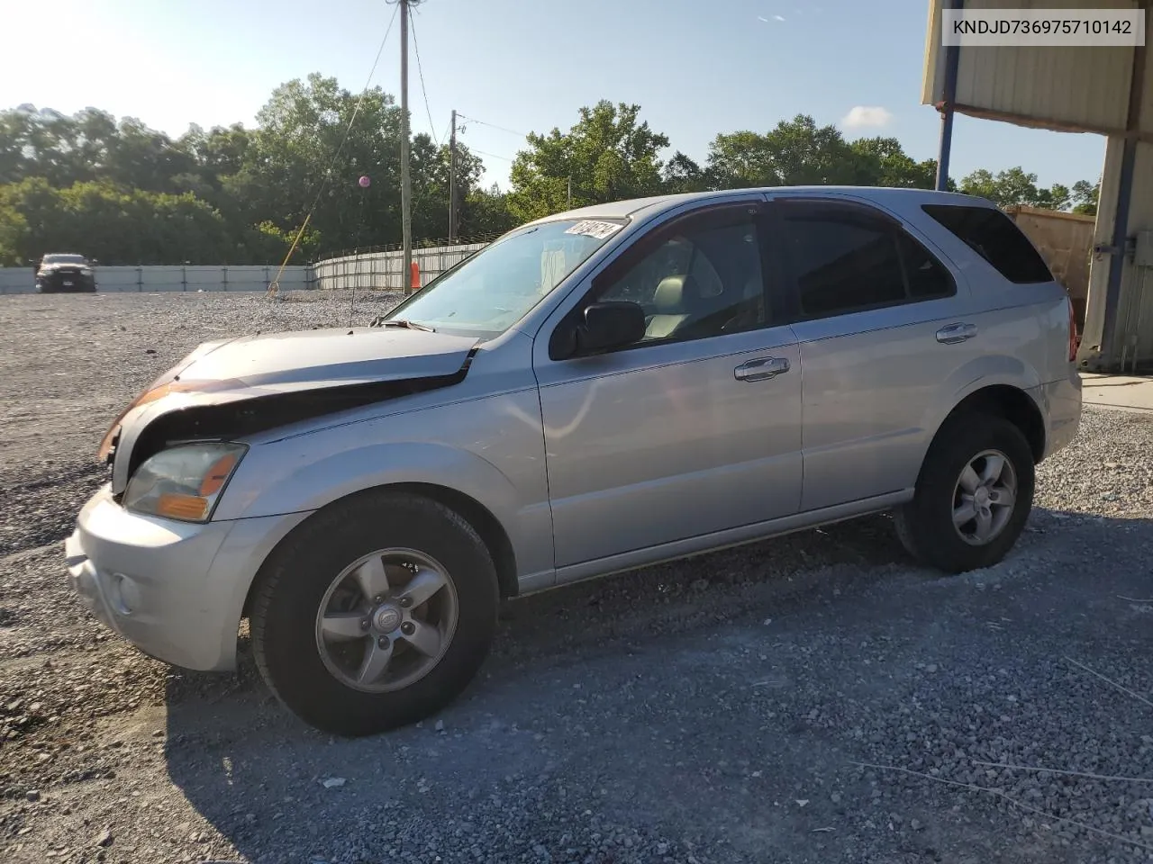 2007 Kia Sorento Ex VIN: KNDJD736975710142 Lot: 61245714