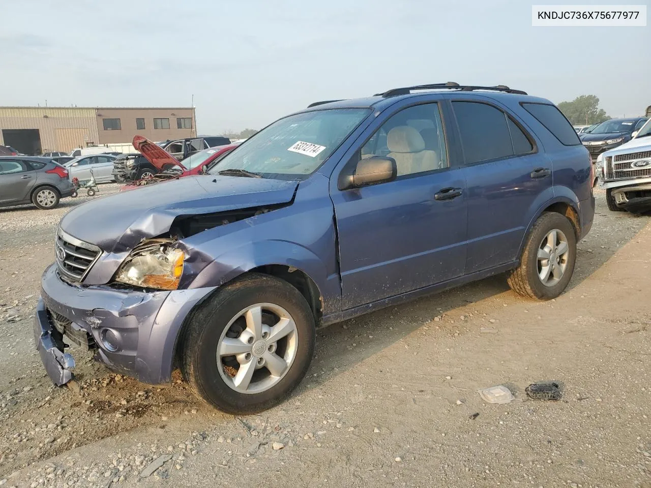 2007 Kia Sorento Ex VIN: KNDJC736X75677977 Lot: 63312714