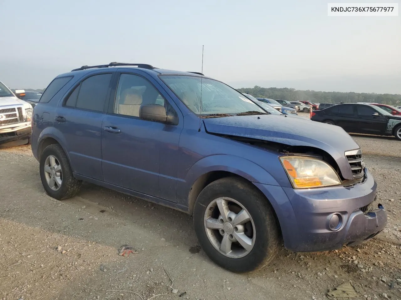 2007 Kia Sorento Ex VIN: KNDJC736X75677977 Lot: 63312714