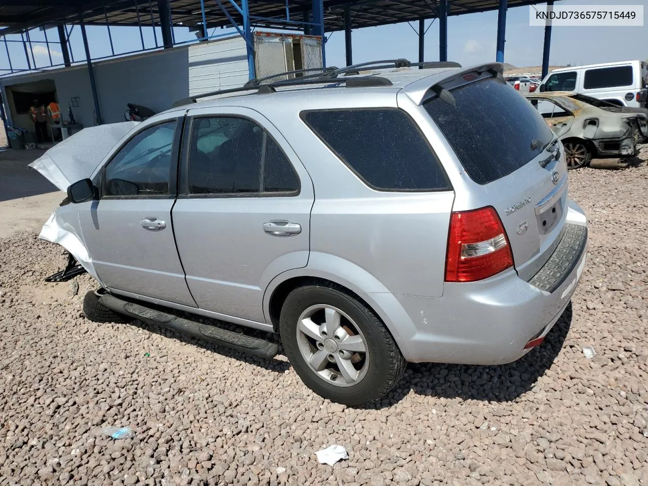 KNDJD736575715449 2007 Kia Sorento Ex