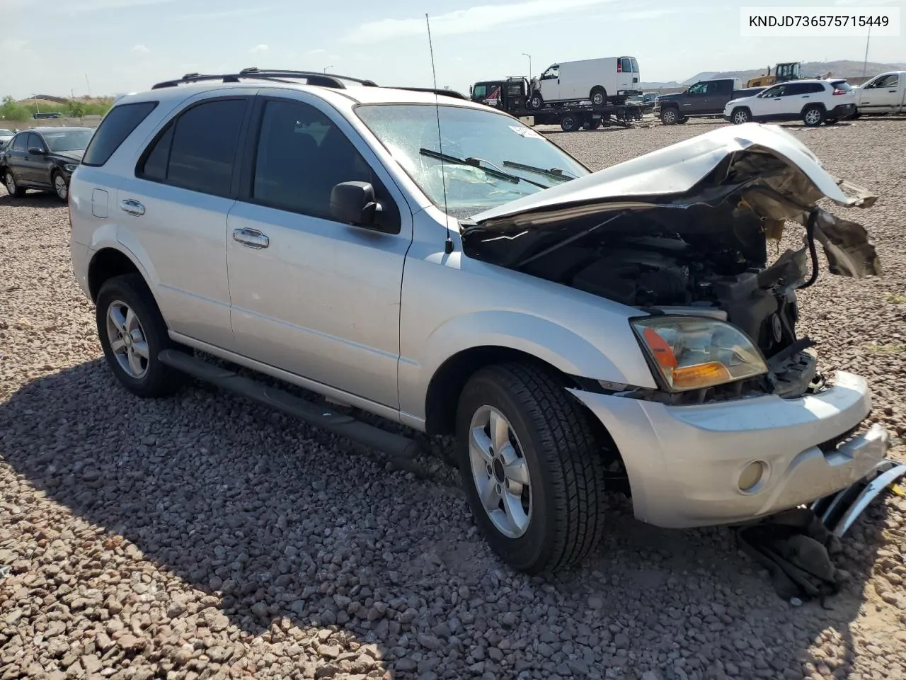 KNDJD736575715449 2007 Kia Sorento Ex