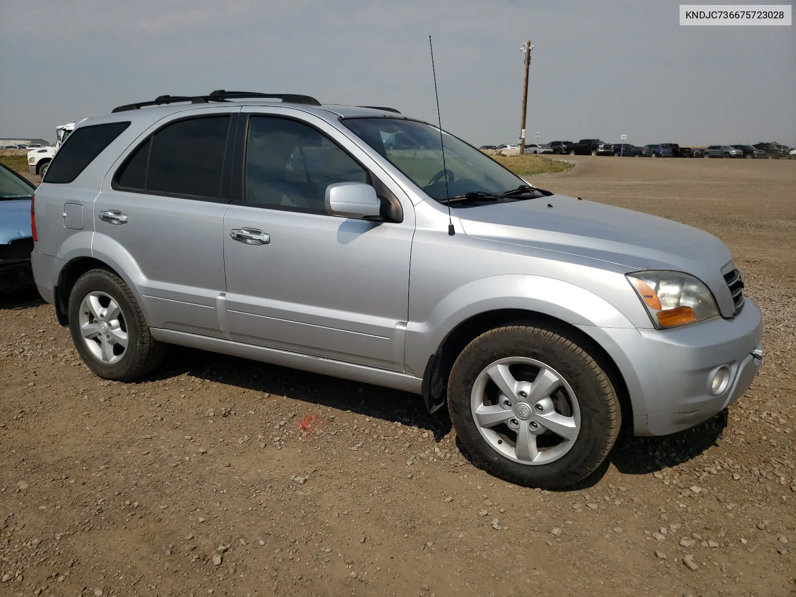 2007 Kia Sorento Ex VIN: KNDJC736675723028 Lot: 67772874