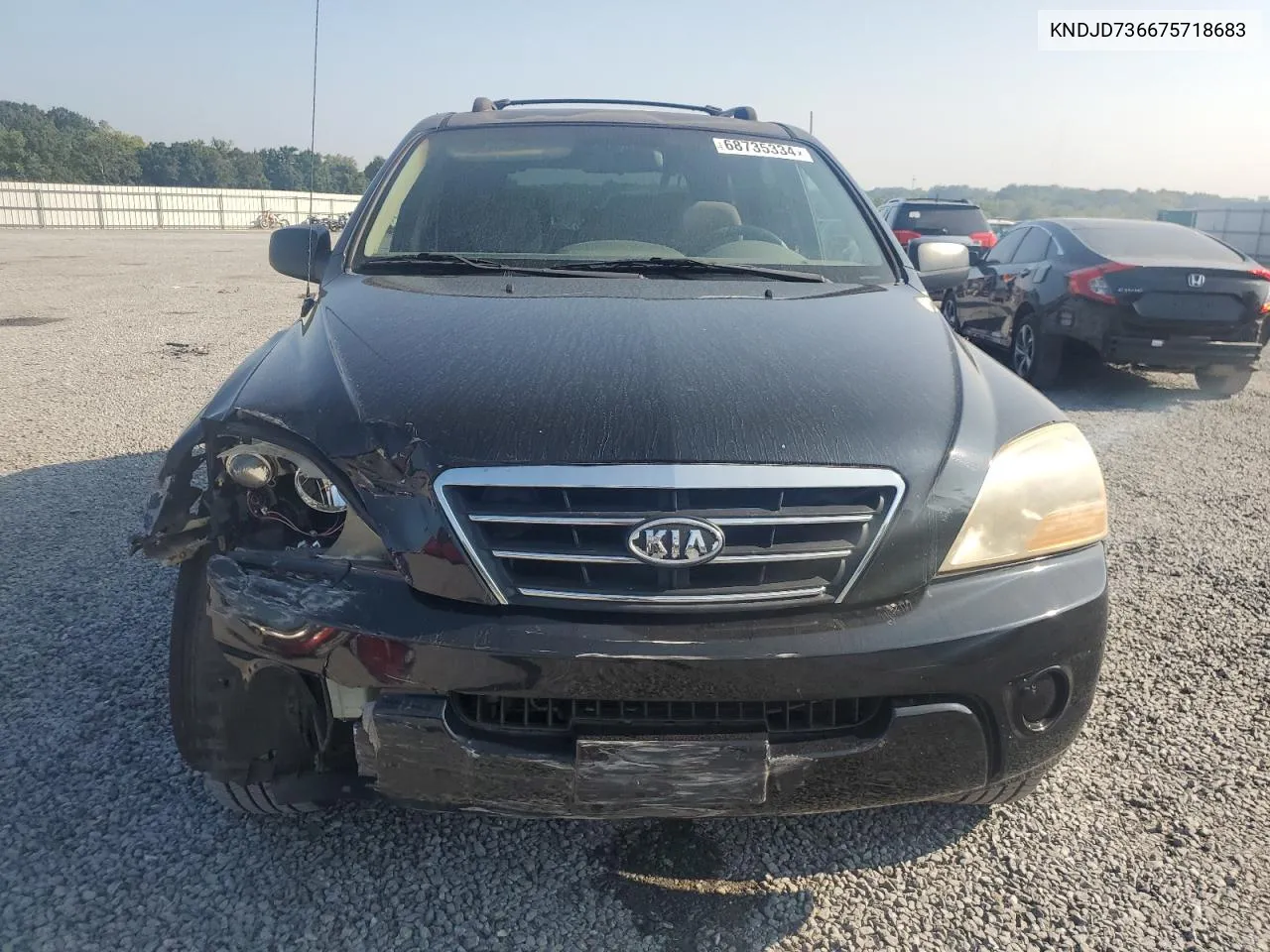 KNDJD736675718683 2007 Kia Sorento Ex