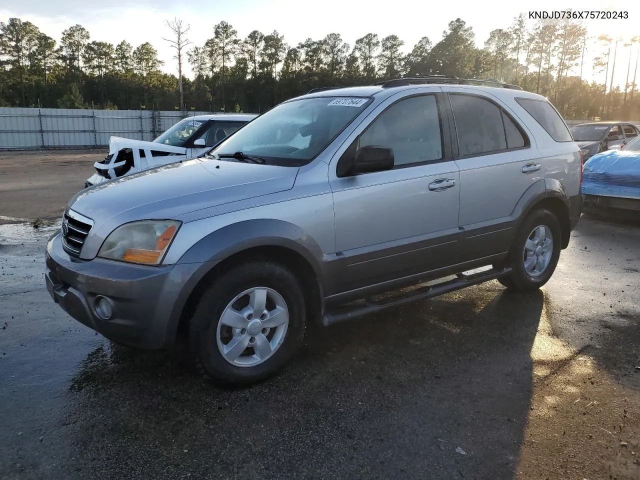 2007 Kia Sorento Ex VIN: KNDJD736X75720243 Lot: 69707644