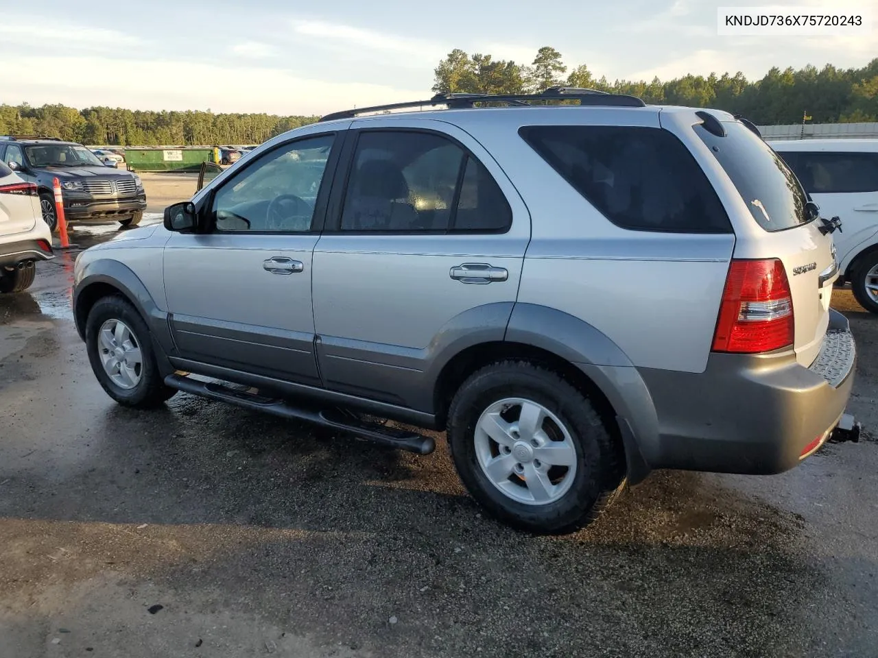 2007 Kia Sorento Ex VIN: KNDJD736X75720243 Lot: 69707644